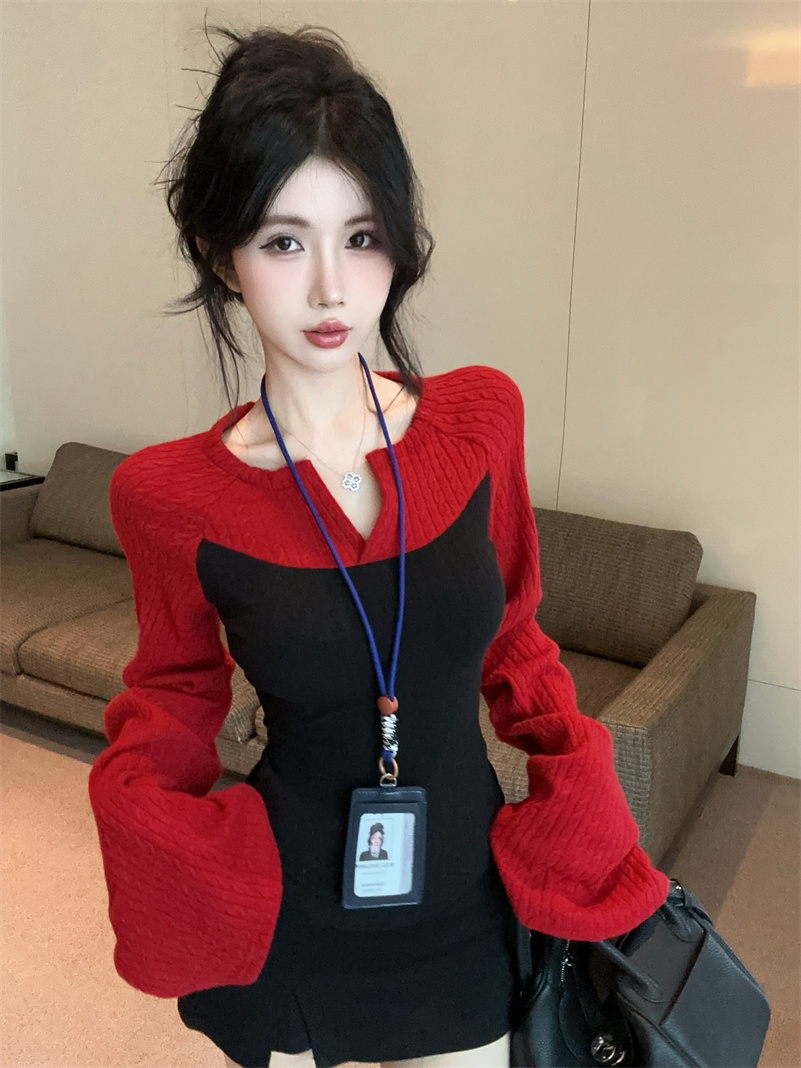 Pilates Yoga Jumper - Свитера, джемперы, пуловеры, женский вязаный костюм,