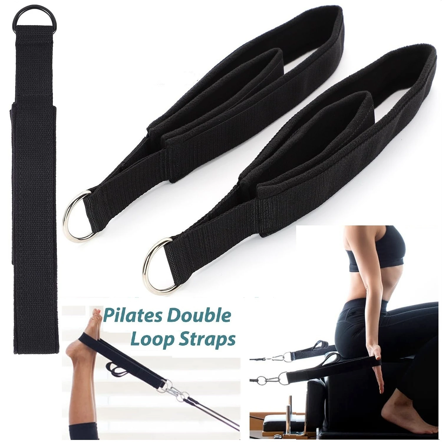 Pilates Ankle Strap - Эластичная кровать для йоги, пилатеса с