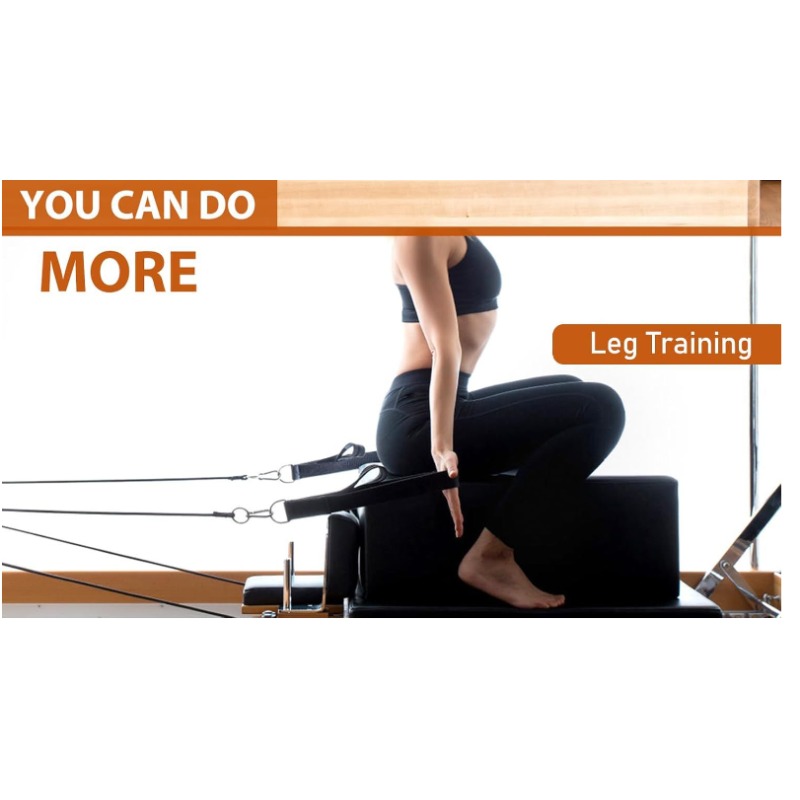 Pilates Ankle Strap - Эластичный ремень для йоги и пилатеса