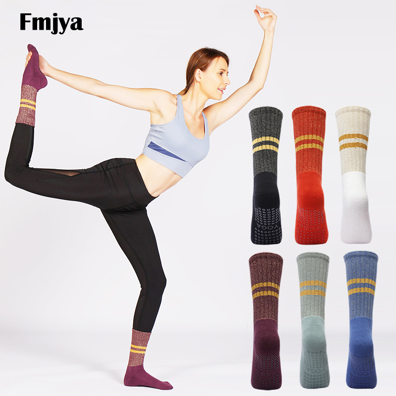 Pilates Yoga Grip Socks - Носки для йоги с ручками, нескользящие