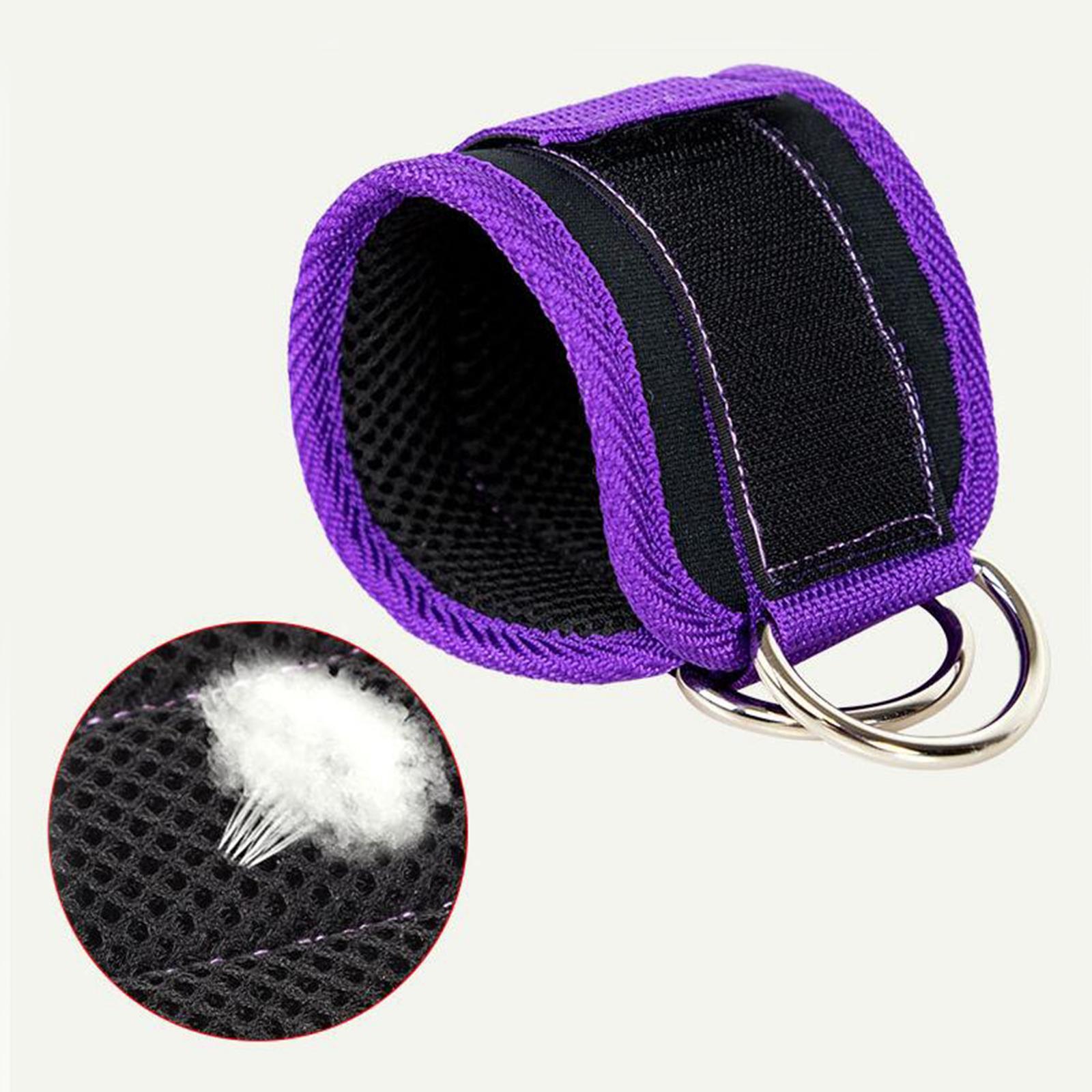 Pilates Ankle Strap - Набор эспандеров с D-образными кольцами, ремнем