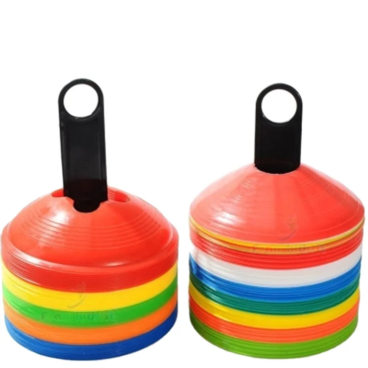 Exercise Disc Inflatable - Большие двусторонние цветные надувные мини-конусы для