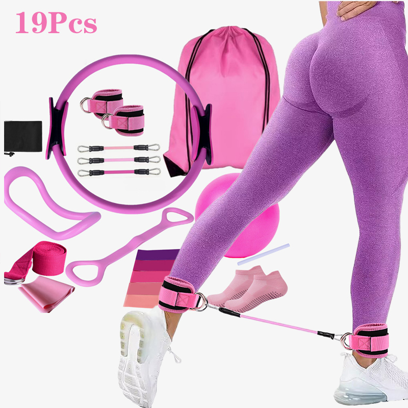 Pilates Ankle Strap - Круг для йоги, пилатеса, набор из