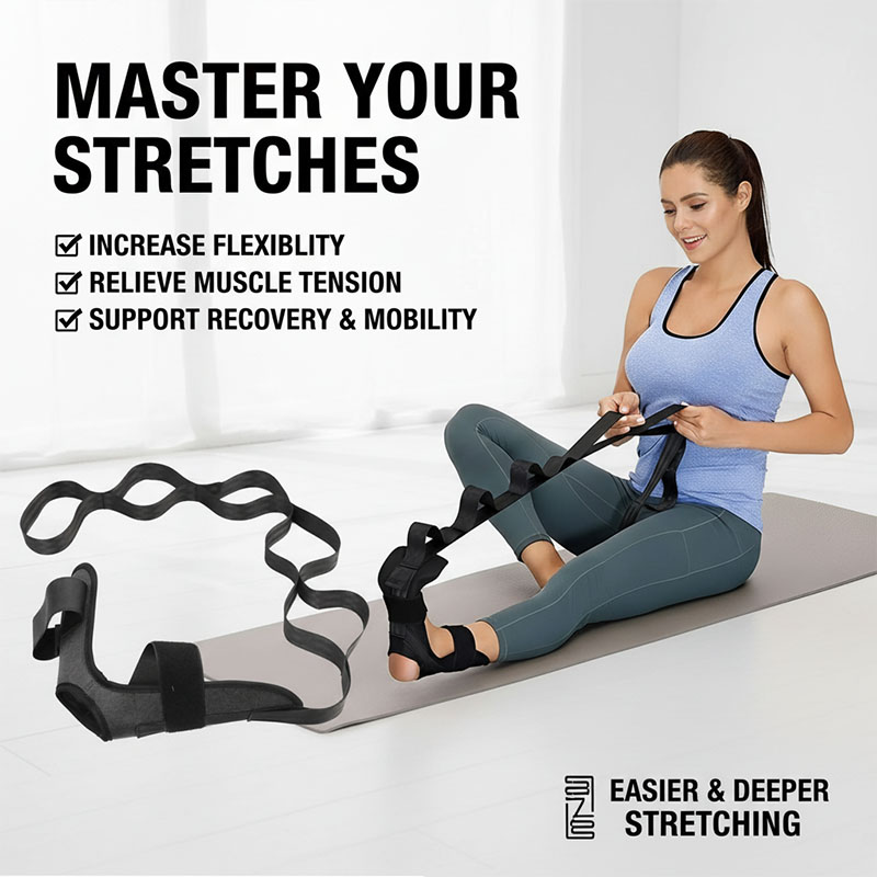 Эластичная лента для растяжки  – обзор и цена Pilates Ankle Strap