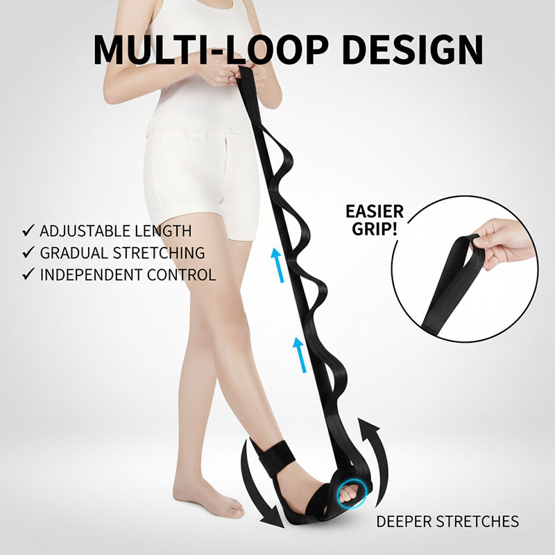 Эластичная лента для растяжки  – обзор и цена Pilates Ankle Strap