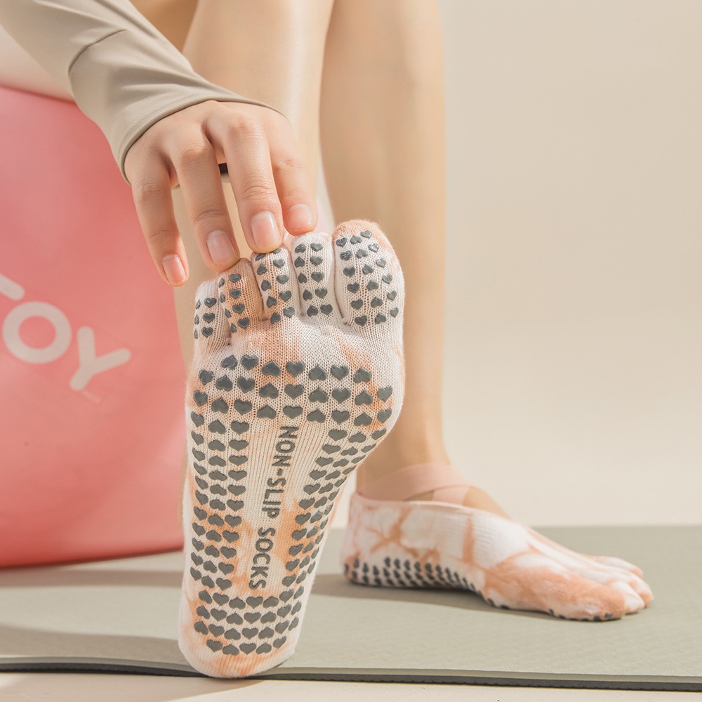 Женские носки с пятью пальцами – обзор и цена Pilates Yoga Grip Socks