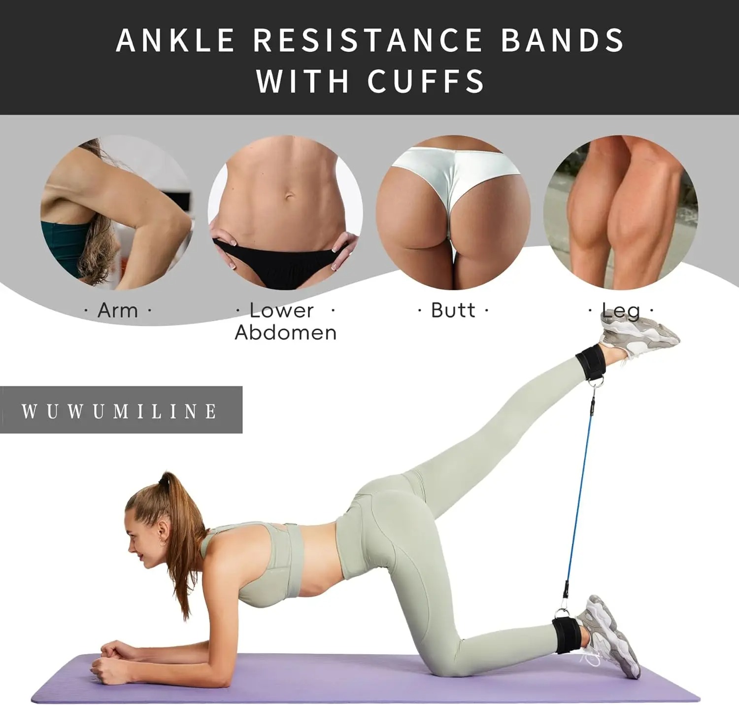 Сопротивление Полосы С Лодыжки – обзор и цена Pilates Ankle Strap