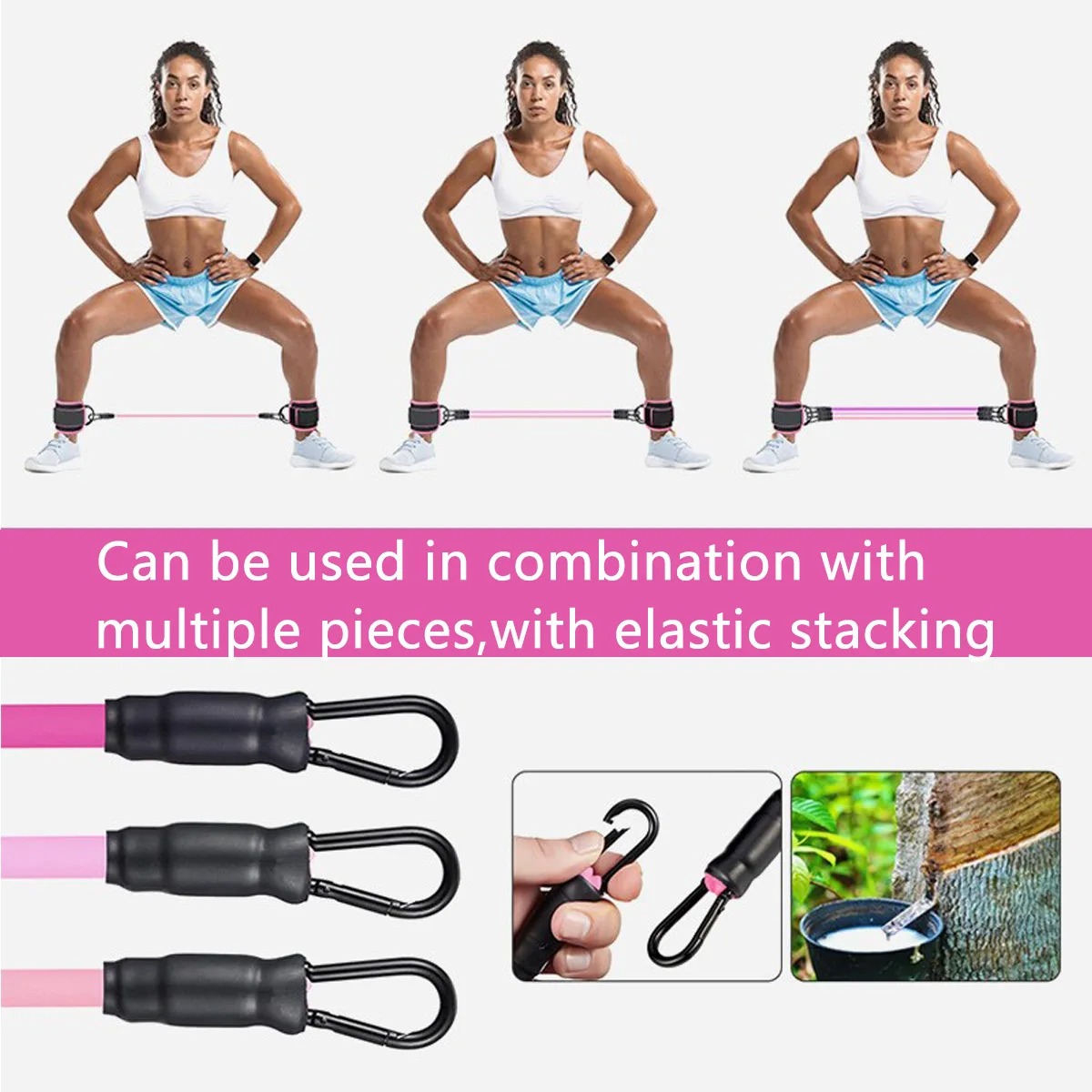 Сопротивление Полосы С Лодыжки – обзор и цена Pilates Ankle Strap