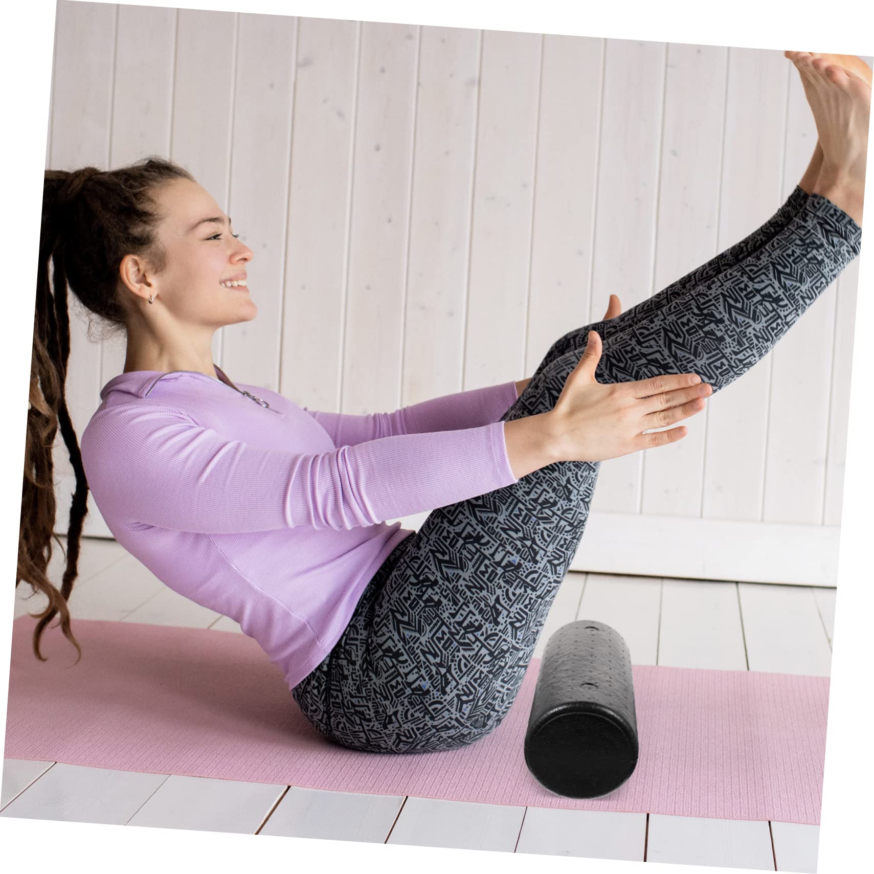 Портативный массажный ролик из – обзор и цена Pilates Yoga Wheel