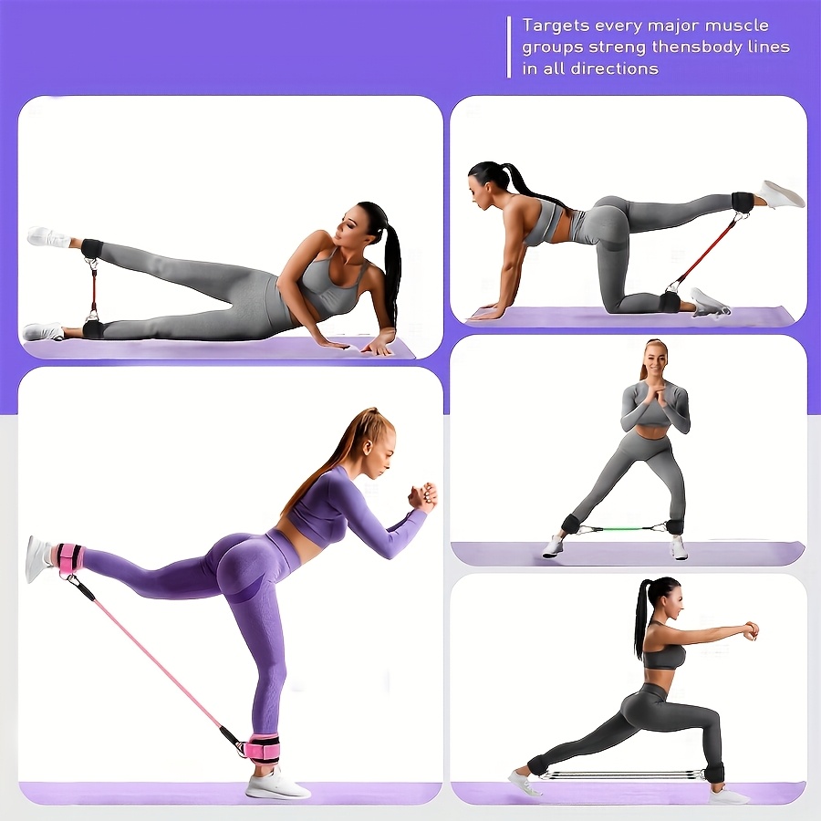 5 шт. эспандеры для лодыжки, э – обзор и цена Pilates Ankle Strap