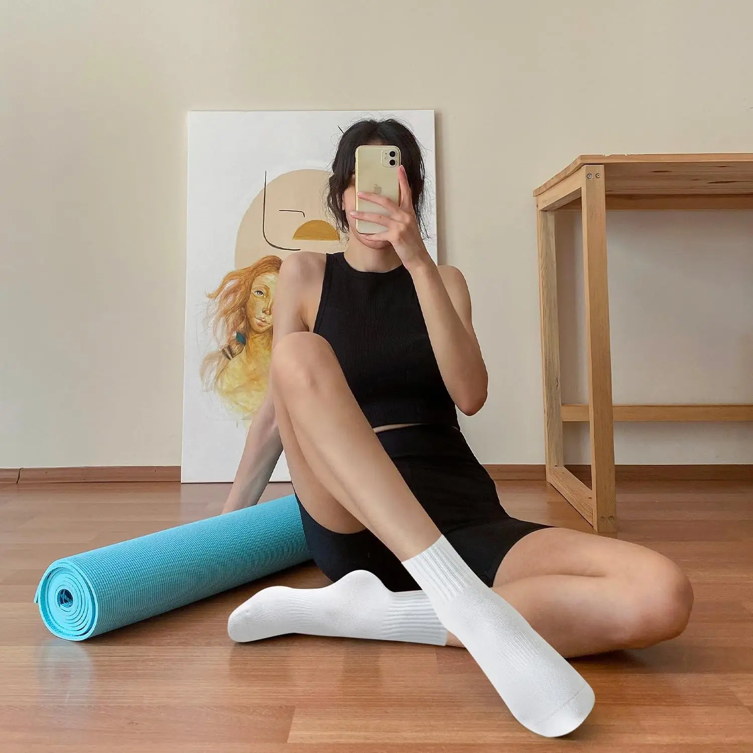 4 пары женских носков для йоги – обзор и цена Pilates & Yoga Studio Alineacion