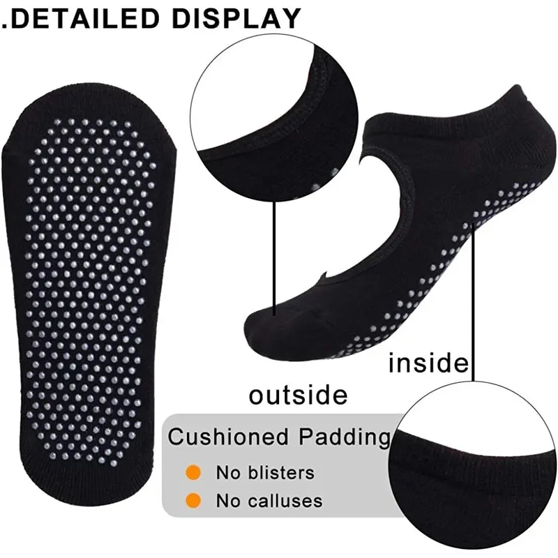 Носки для фитнеса и йоги без з – обзор и цена Pilates Yoga Grip Socks